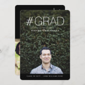 Invitation Moderne (Devant / Derrière)