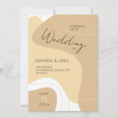 Invitation Moderne (Devant)