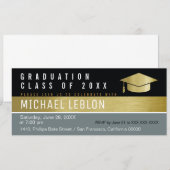 Invitation moderne (Devant / Derrière)