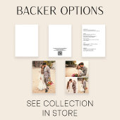 Invitation Moderne 2 Photo Mariage Boho noir et blanc