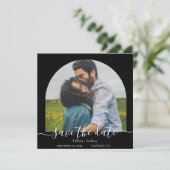 Invitation Moderne arche de sauvegarde de photo pour annoncer (Debout devant)