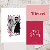 moderne audacieux Minimal Viva Magenta Wavy Mariag