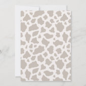 Invitation Moderne Avez-Vous Entendu L'Invitation D'Anniversa (Dos)