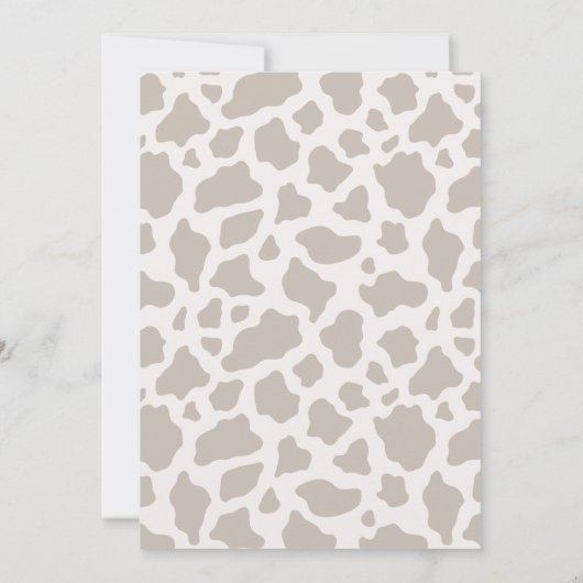 Invitation Moderne Avez-Vous Entendu L'Invitation D'Anniversa (Dos)