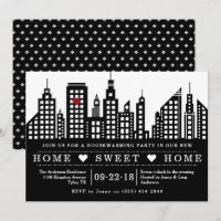 Moderne Chic Cityscape New Home House House