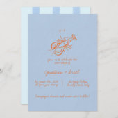 Invitation Moderne coloré main Whimsical Mariage écrit (Devant / Derrière)