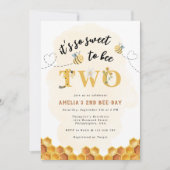 Invitation Moderne Cute C’est tellement doux d’être deux 2e a (Devant)
