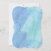 Invitation moderne de célébration de Hanoukka (Dos)