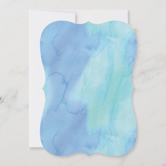 Invitation moderne de célébration de Hanoukka (Dos)