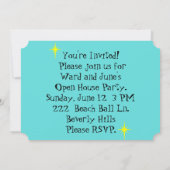 Invitation moderne de Chambre de bande dessinée de (Dos)