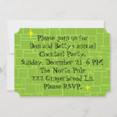 Invitation moderne de couples de la moitié du (Dos)