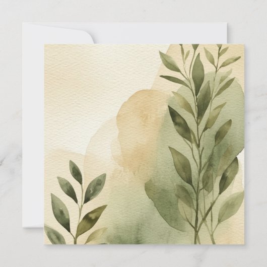 Invitation moderne de douche de couple en terre cu (Dos)