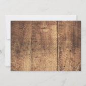 Invitation moderne de douche nuptiale (Dos)