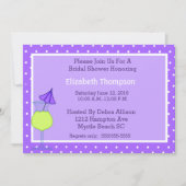 Invitation moderne de douche nuptiale (Devant)