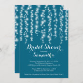 Invitation moderne de Fête de la mariée (Devant / Derrière)