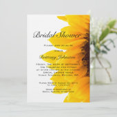 Invitation moderne de Fête de la mariée de (Debout devant)
