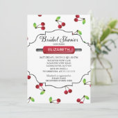 Invitation moderne de Fête de la mariée de cuisine (Debout devant)