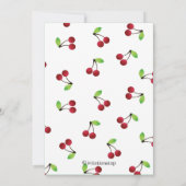 Invitation moderne de Fête de la mariée de cuisine (Dos)