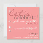 Invitation moderne de partie de Bachelorette de (Dos)