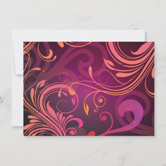 Invitation MODERNE de partie de COCKTAIL (Dos)