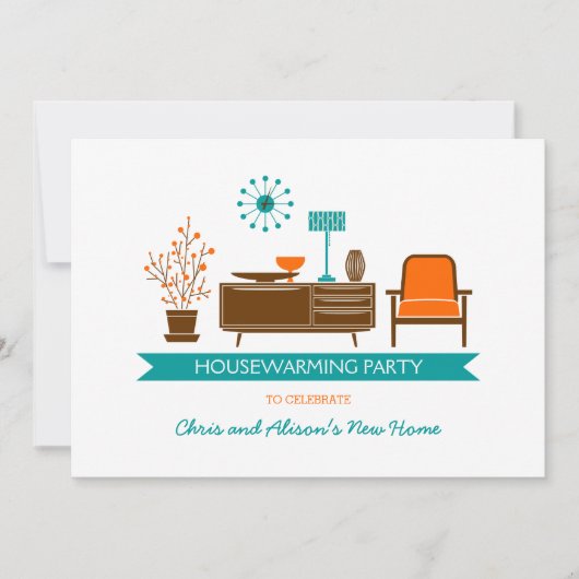 Invitation moderne de partie de pendaison de (Devant)