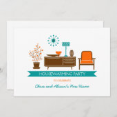 Invitation moderne de partie de pendaison de (Devant / Derrière)