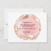 invitation moderne demoiselle d'honneur voulez-vou (Dos)