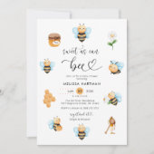 Invitation Moderne douce comme peut être Baby shower Invitati (Devant)
