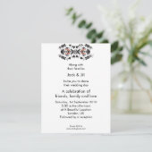 Invitation Moderne Eduardien 4,25x5,5 (Debout devant)