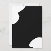 Invitation Moderne Elegance Pink Floral sera ma demoiselle d' (Dos)