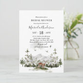 Invitation Moderne Elegant Aquarelle Aventure Commencer la nu (Debout devant)