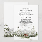 Invitation Moderne Elegant Aquarelle Aventure Commencer la nu (Devant / Derrière)