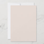 Invitation Moderne Elegant Blush et Silver Parties scintillan (Dos)