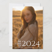 Invitation Moderne Élégant Collège Ou Lycée Diplôme (Devant)