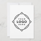 Invitation moderne, élégant et personnalisable (Dos)