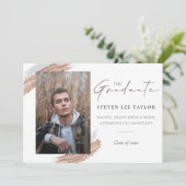 Invitation Moderne, élégant et personnalisable (Debout devant)