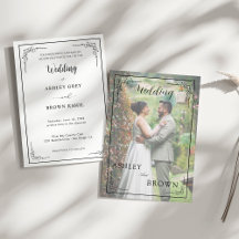 Moderne Élégant | Mariage Photo Modifiable