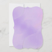 Invitation Moderne élégant Ocean 3e fête de fille anniversair (Dos)