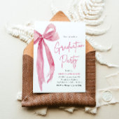 Invitation Moderne Elégant tendance Stylish Bow