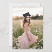 Invitation Moderne Elégant tendance Stylish Bow (Dos)