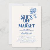 Invitation Moderne, elle n'est plus à la Fête des mariées des (Devant)