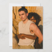 Invitation Moderne Enregistrer La Date (Dos)