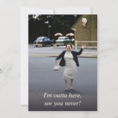 Invitation Moderne esthétique Pastel Spring Retraite Party (Dos)