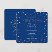 Invitation moderne et efficace pour une fête de No (Devant / Derrière)