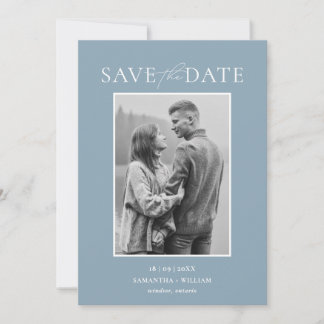 Invitation Moderne et Élégant Simple Enregistrer la Date