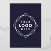 Invitation moderne et élégante 5" x 7" en feuille (Verso)