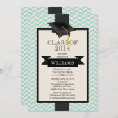 Invitation moderne formelle de fête de remise des (Devant / Derrière)