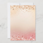 Invitation Moderne, Glitter Bride to be (Dos)