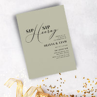 Moderne Green Sage Sip Sip Hooray