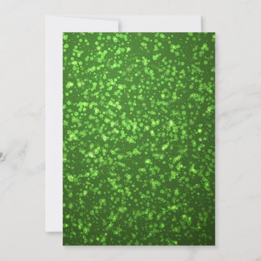 Invitation Moderne Green St. Patrick's Day Celebration Party (Dos)